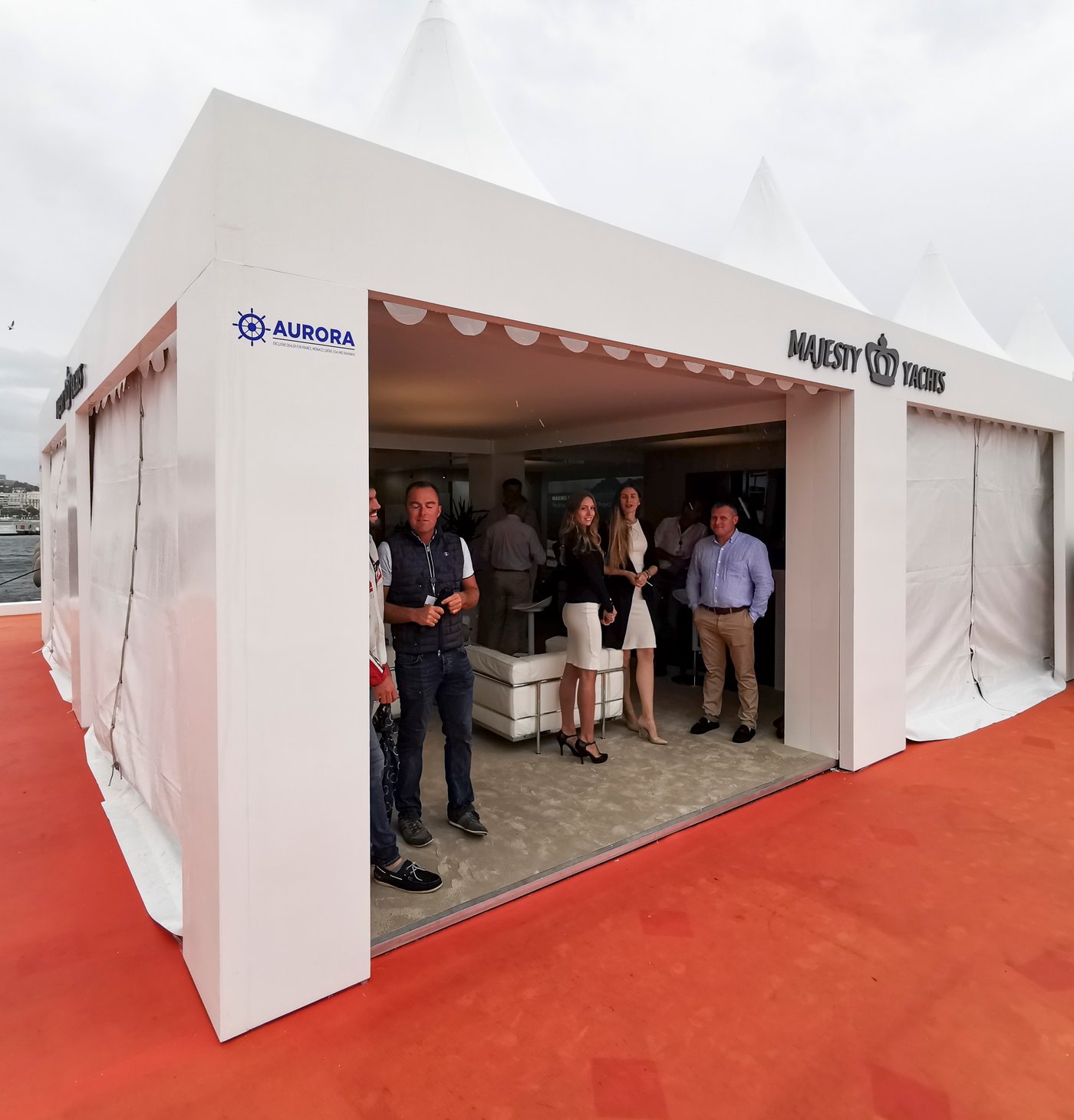 Majesty Yachts at Cannes Yachting Festival 2019 Day 1 (2)