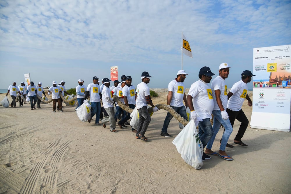 Gulf Craft at UAQ Beach Clean up 2019 (6)