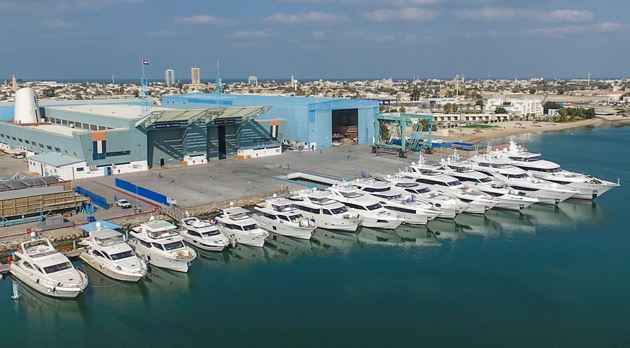 Gulf Craft Prepares its fleet for Dubai International Boat Show 2017 (3).jpg