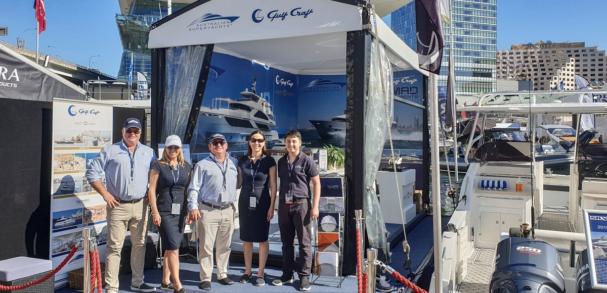 Gulf Craft at Sydney International Boat Show 2019 Day 1 (2)