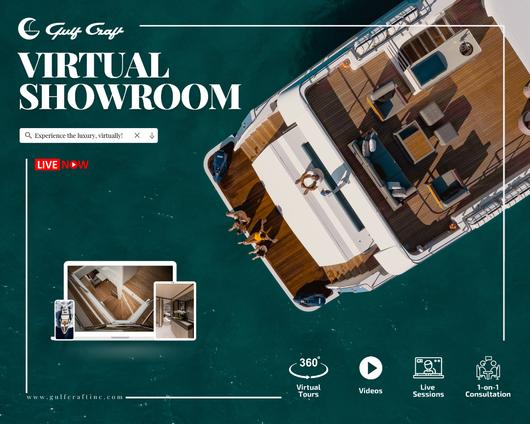 Gulf Craft Luxury Yachts Virtual Showroom Gulf Craft Luxury Yachts Virtual Showroom
