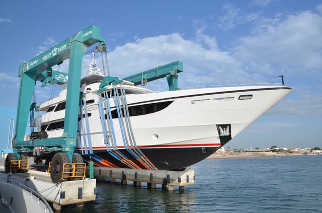 Majesty 135 being launched