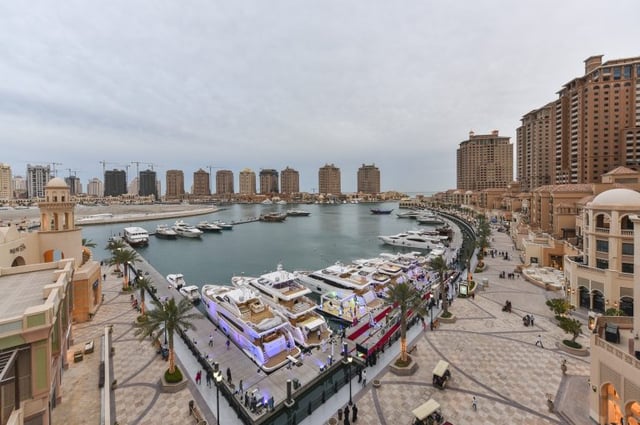أسطول جلف كرافت في مرسى اللؤلؤة - الدوحة - قطر 