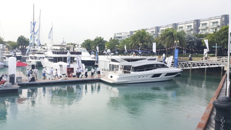Nomad 65 и Majesty 48 на выставке яхт в Сингапуре