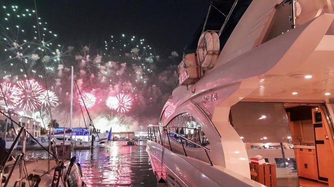 مزيد من الصور ليخوت جلف كرافت وقواربها التقطت خلال بطولة أبوظبي لسباق جائزة الاتحاد الكبرى للفورمولا 1: