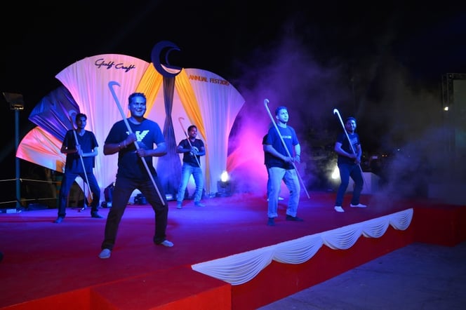 فرقة "بنجابي بويز" الفائزة بمسابقة مواهب جلف كرافت 