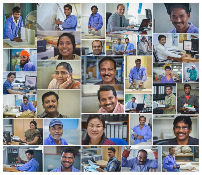 Различные работники компании Gulf Craft