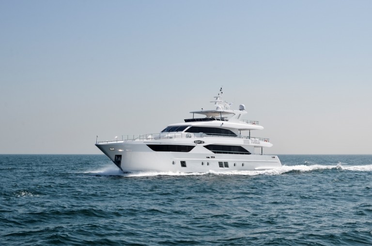 ماجستي 110 هو أحدث إضافة إلى مجموعة علامة "ماجستي"من اليخوت السوبر الفاخرة 