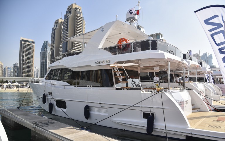 流浪者55型游艇在2016迪拜国际船舶展上的全球首映