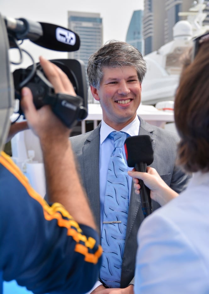 Erwin Bamps, Gulf Craft's Chief Executive Officer