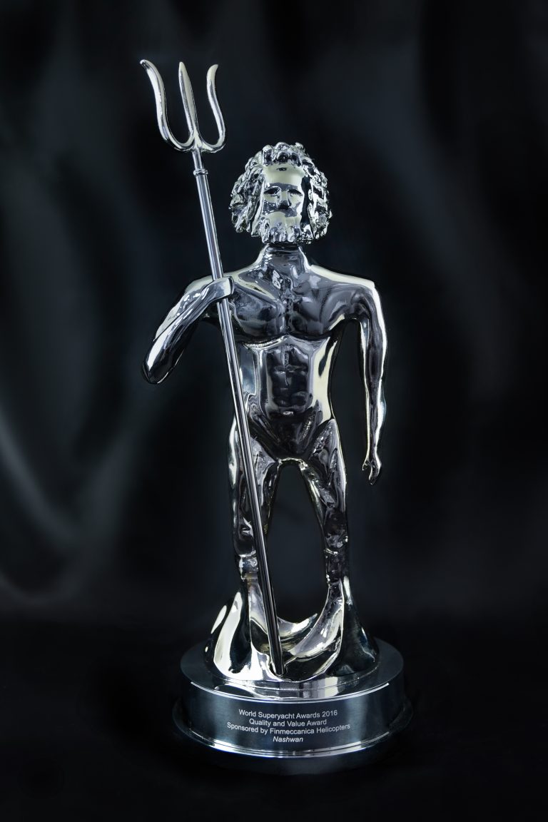 Престижный трофей "Нептун" на World Superyacht Awards в мире суперъяхт можно сравнить с Оскаром. 