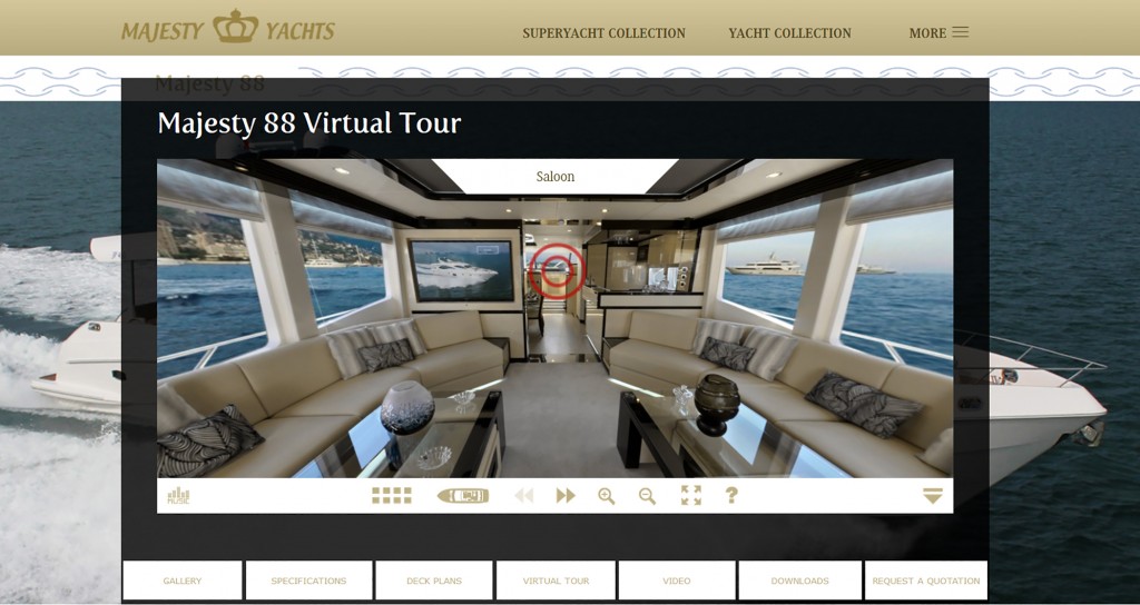 Скриншот основной каюты.<br />
