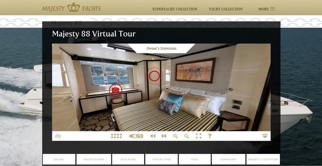 Display master cabin screenshots.