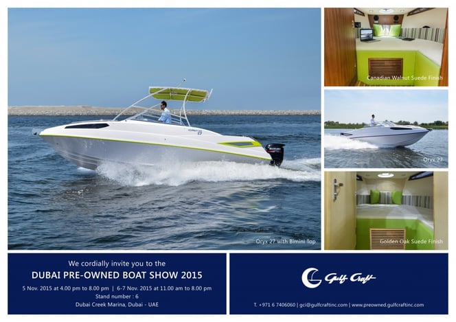 Dubai Pre-owned Boat Show