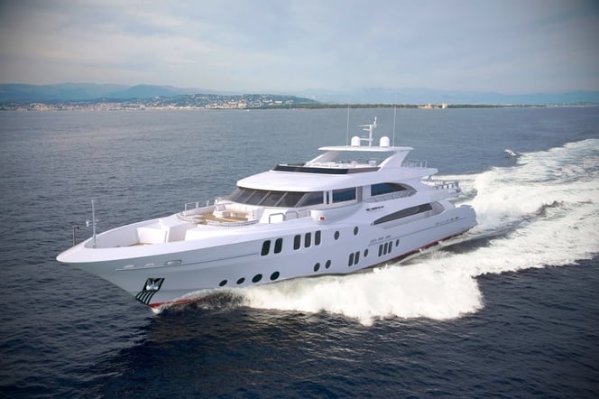 Majesty 155 design updates  showcased at the Dubai International Boat Show