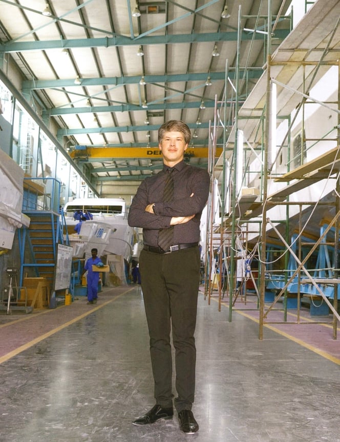 Erwin Bamps, Chief Executive Officer of Gulf Craft
