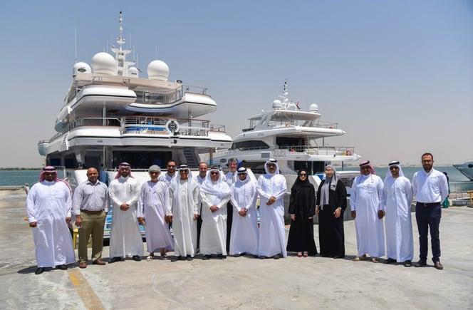 GCC Regulator visits Gulf Craft shipyard