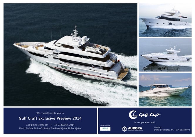 Gulf Craft Exclusive Preview Invite