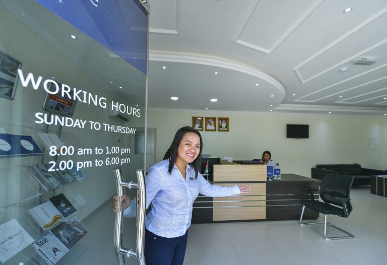 Офис сервисного центра компании Gulf Craft в Аджмане