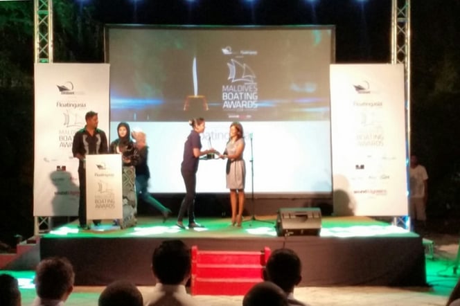 Gulf Craft at the Maldives Boating Awards 2014