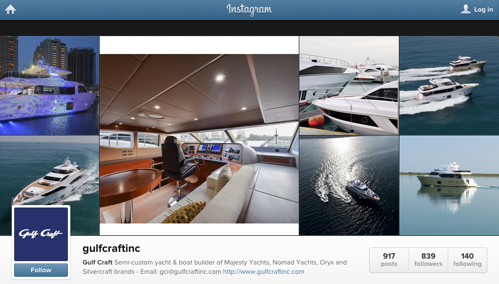 FOLLOW GULF CRAFT ON INSTAGRAM!