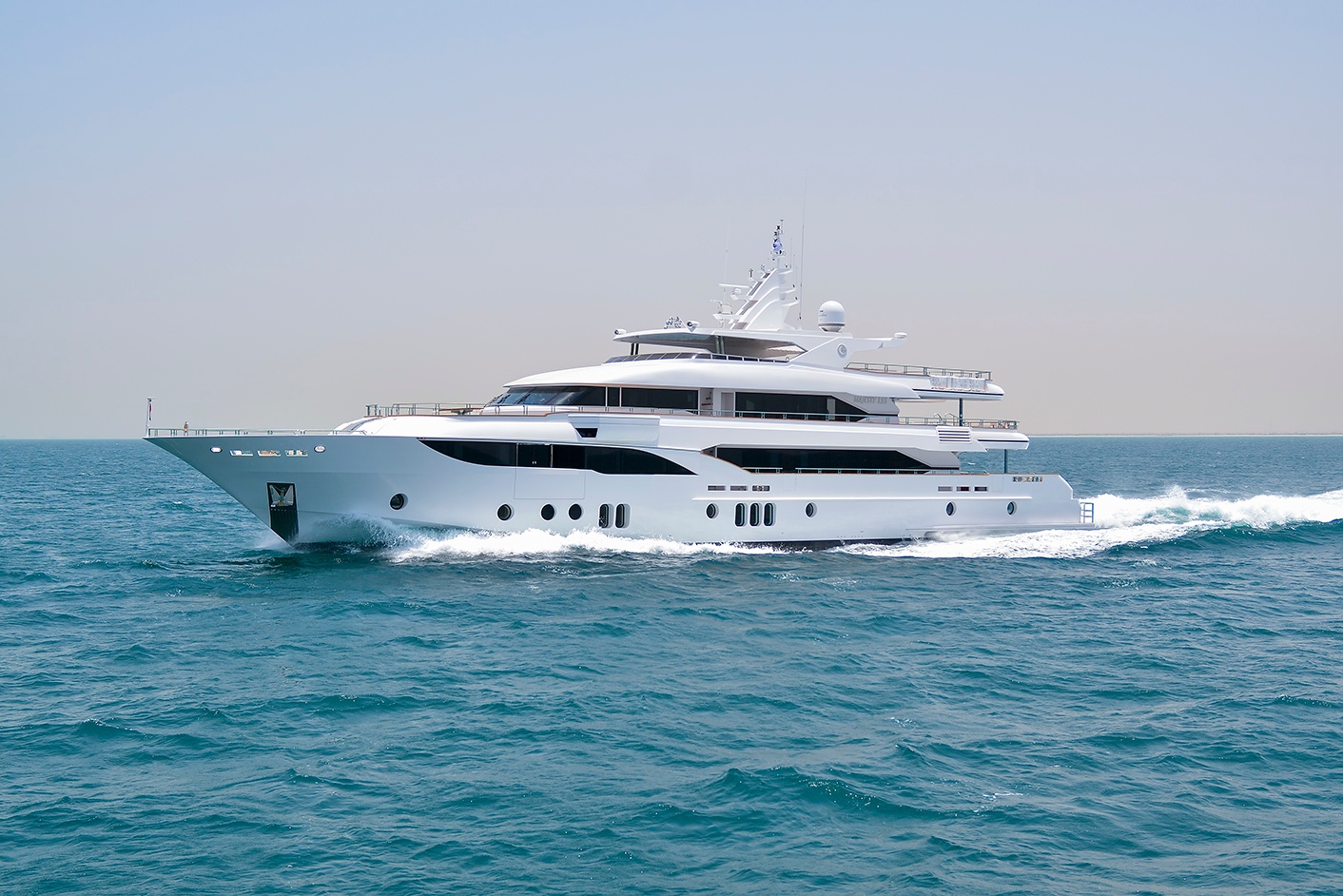 Majesty 155 во время первой прогулки по морю