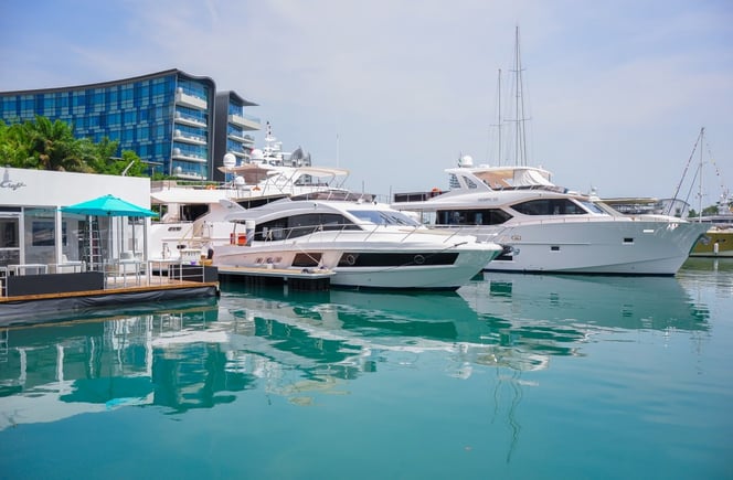 Majesty 48 and Nomad 65 showcased at the Singapore Yacht Show 2015