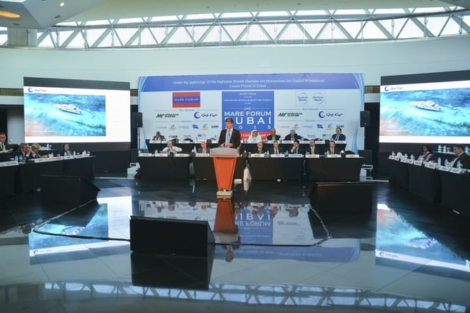 Erwin Bamps, Gulf Craft CEO speaker at the Mare Forum
