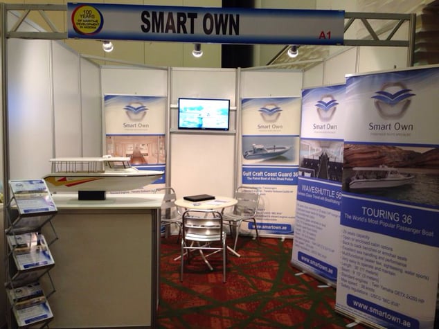 Smart Own's stand A1 at the Nigeria Maritime Expo