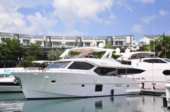 Nomad 65 regional launch at the Singapore Yacht Show 2015