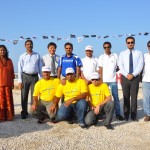 OHI Marine Staff along with Gulf Craft during the opening of the Marina