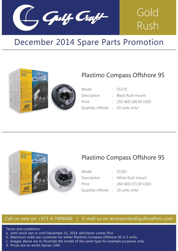 Spare Parts Promotion Dec 2014
