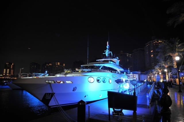 The premiere  of the Majesty 125 in Qatar