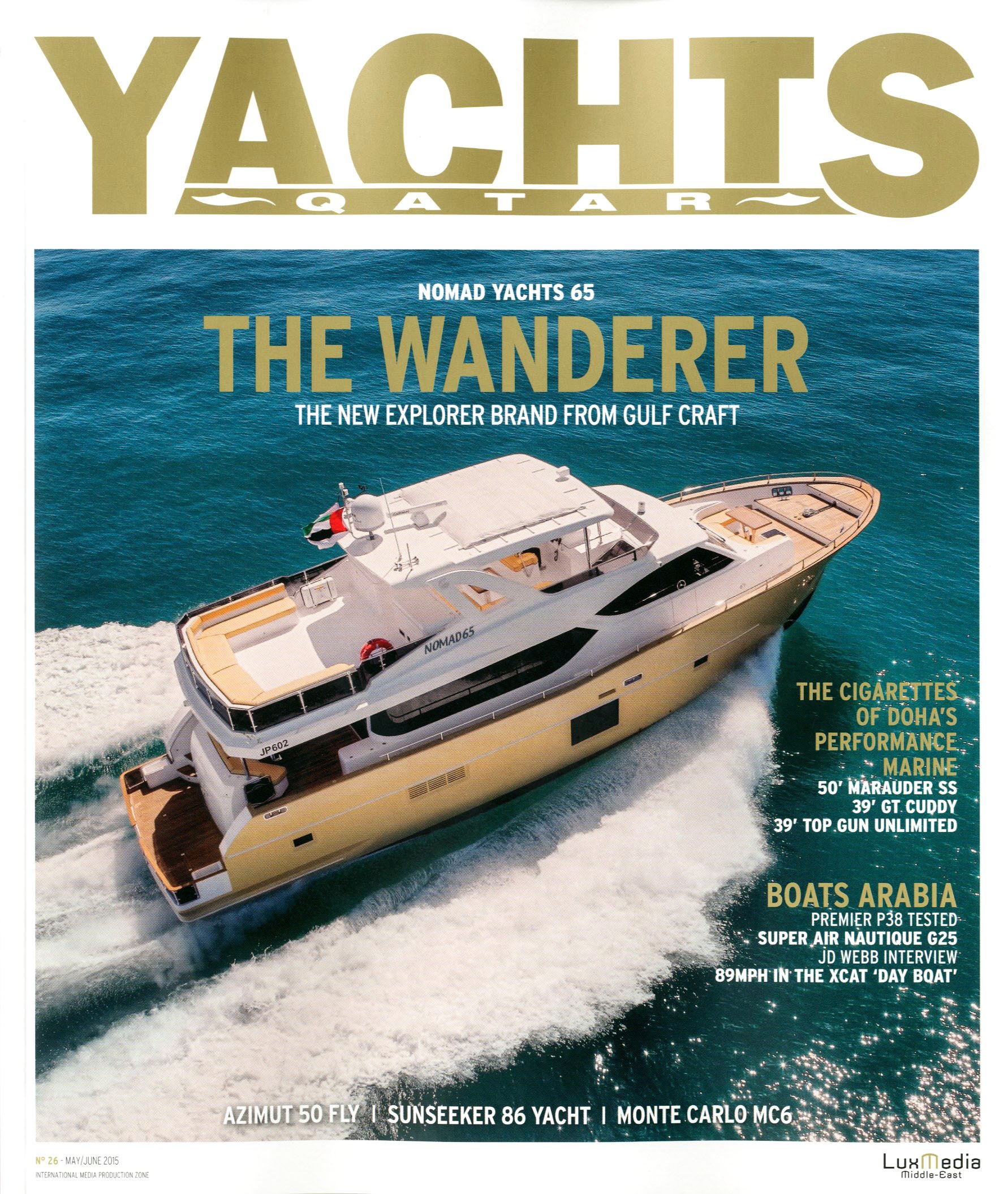 ЧИТАТЬ полную статью в выпуске журналов "Yacht Emirates" и "Yachts Qatar" за май-июнь 2015 г.: 