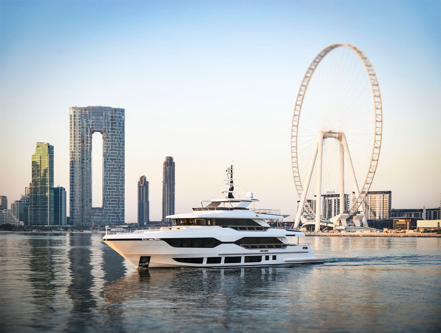 Majesty 120 in Dubai Harbour emailer