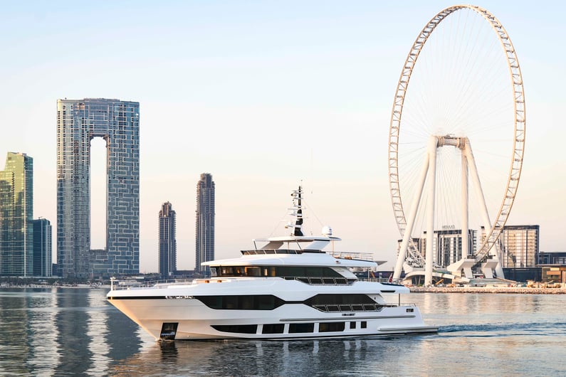 Majesty 120 in Dubai Harbour (8) edited copy