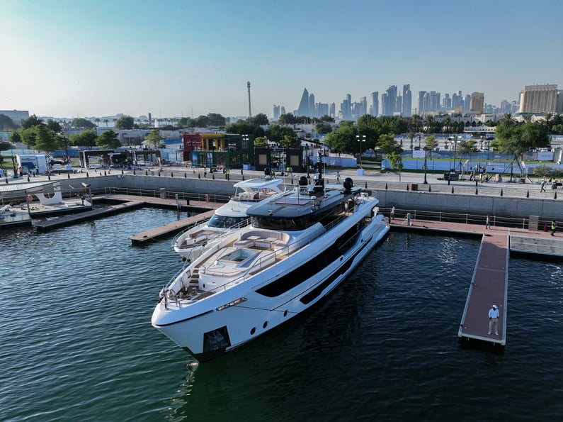 11-Majesty 111 and Majesty 72 in Old Doha Port for Qatar Boat Show 2024_2