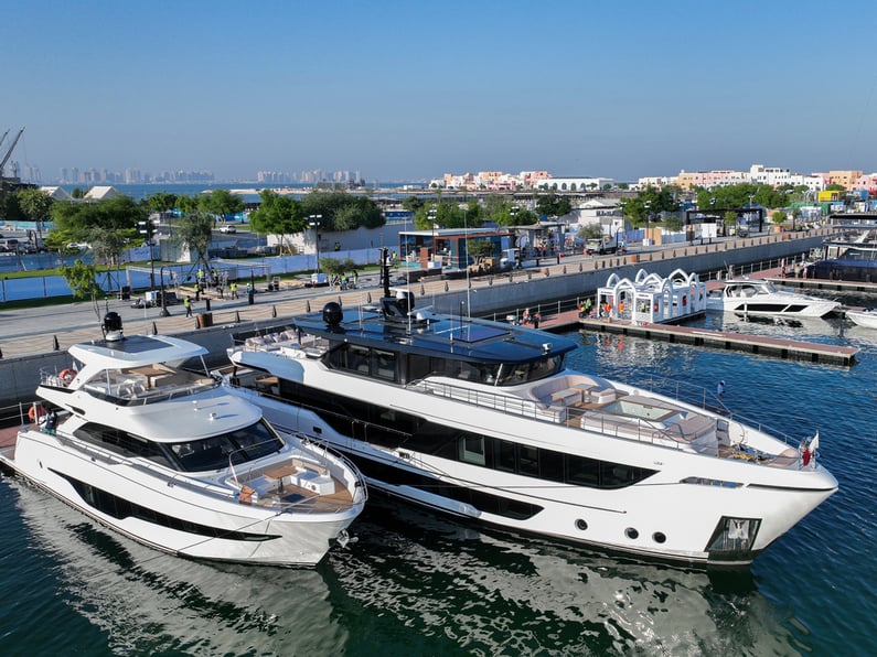 2-Majesty 111 and Majesty 72 in Old Doha Port for Qatar Boat Show 2024_1