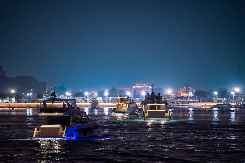 4-Gulf Craft Fleet arrives in Old Doha Port for Qatar Boat Show 2024_1