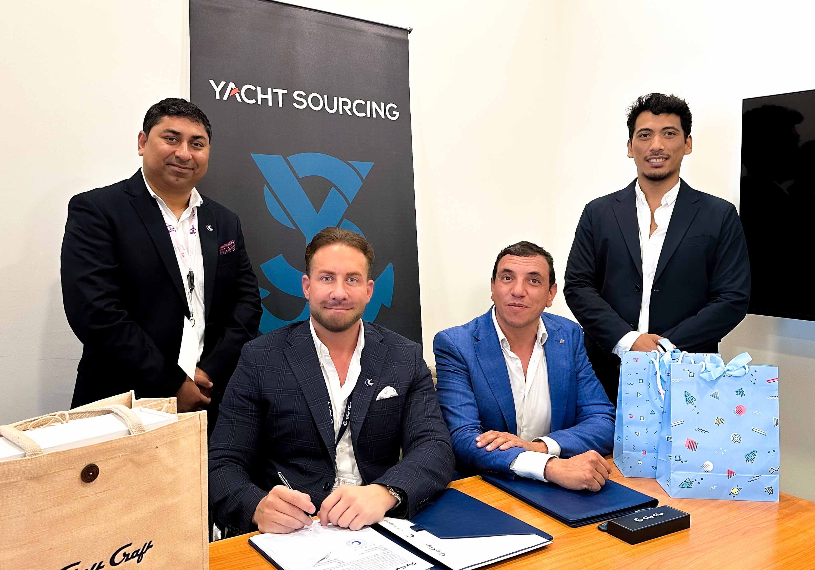 3. Signing New Dealer Yacht Sourcing