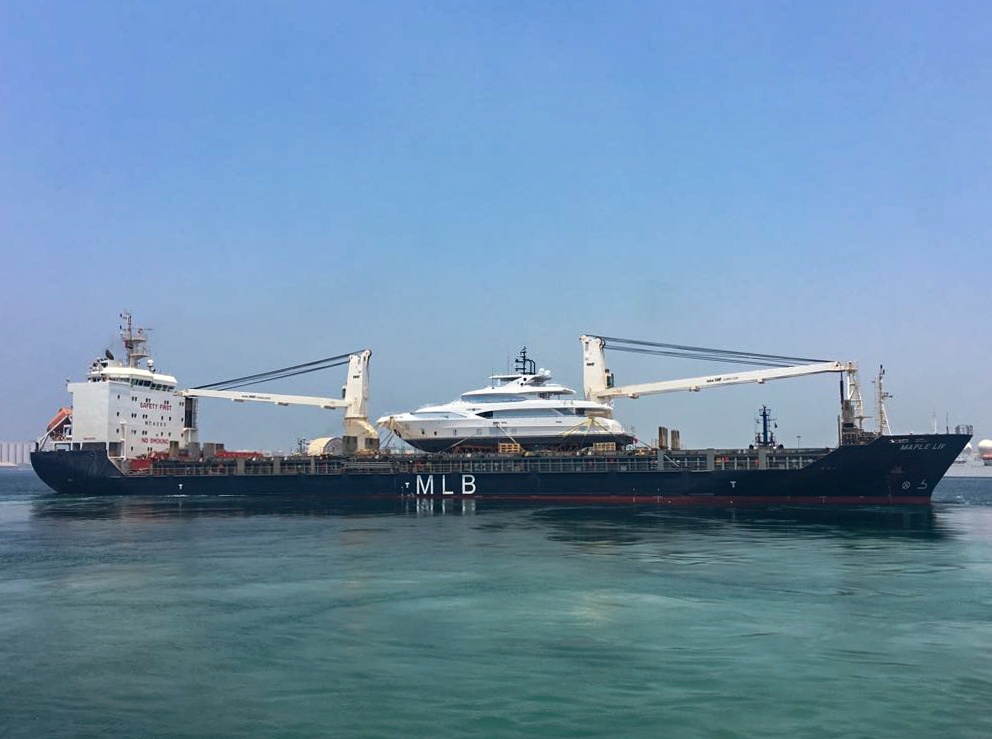 Majesty 125 AltaVita ship loading enroute to France (10).jpg