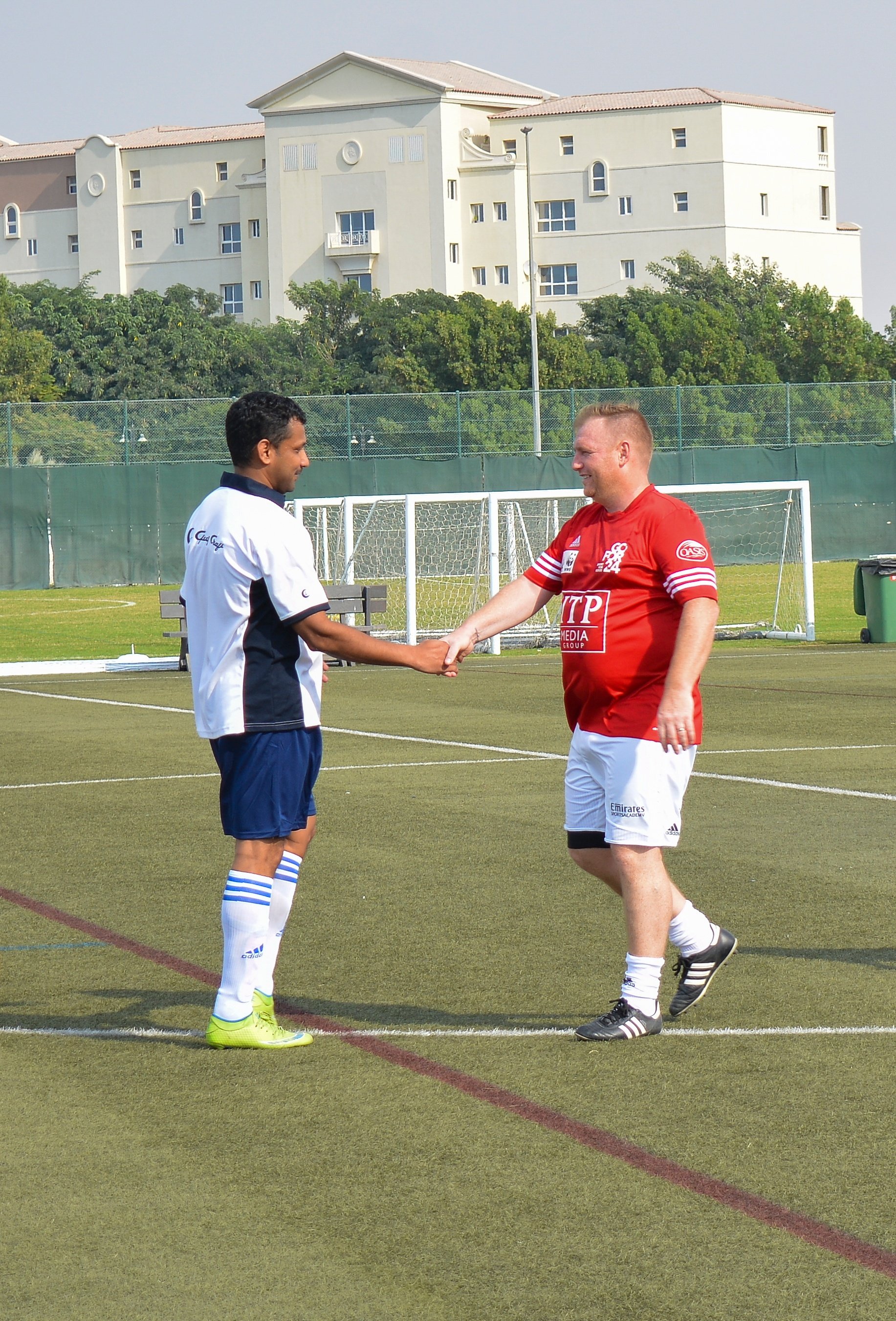 Gulf Craft team vs Heroes at the Oceans 24 Hour Football Challenge
