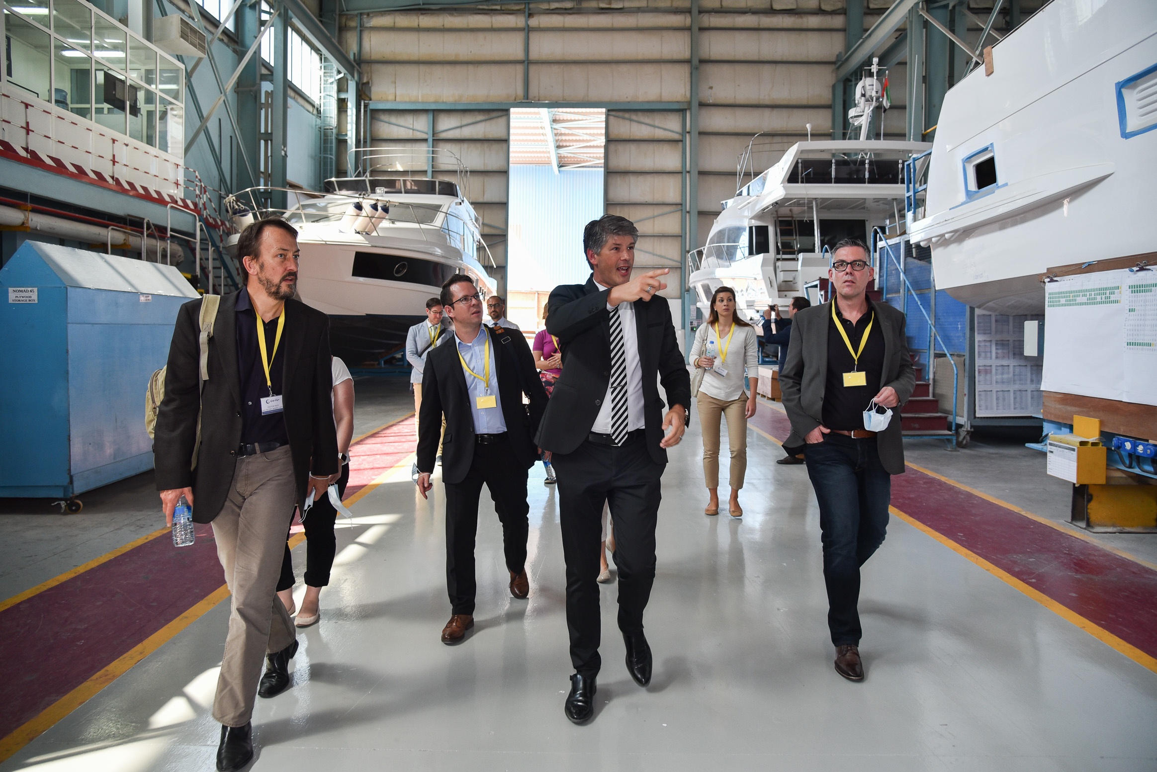 Gulf Craft factory tour, Lucerne University (4).jpg