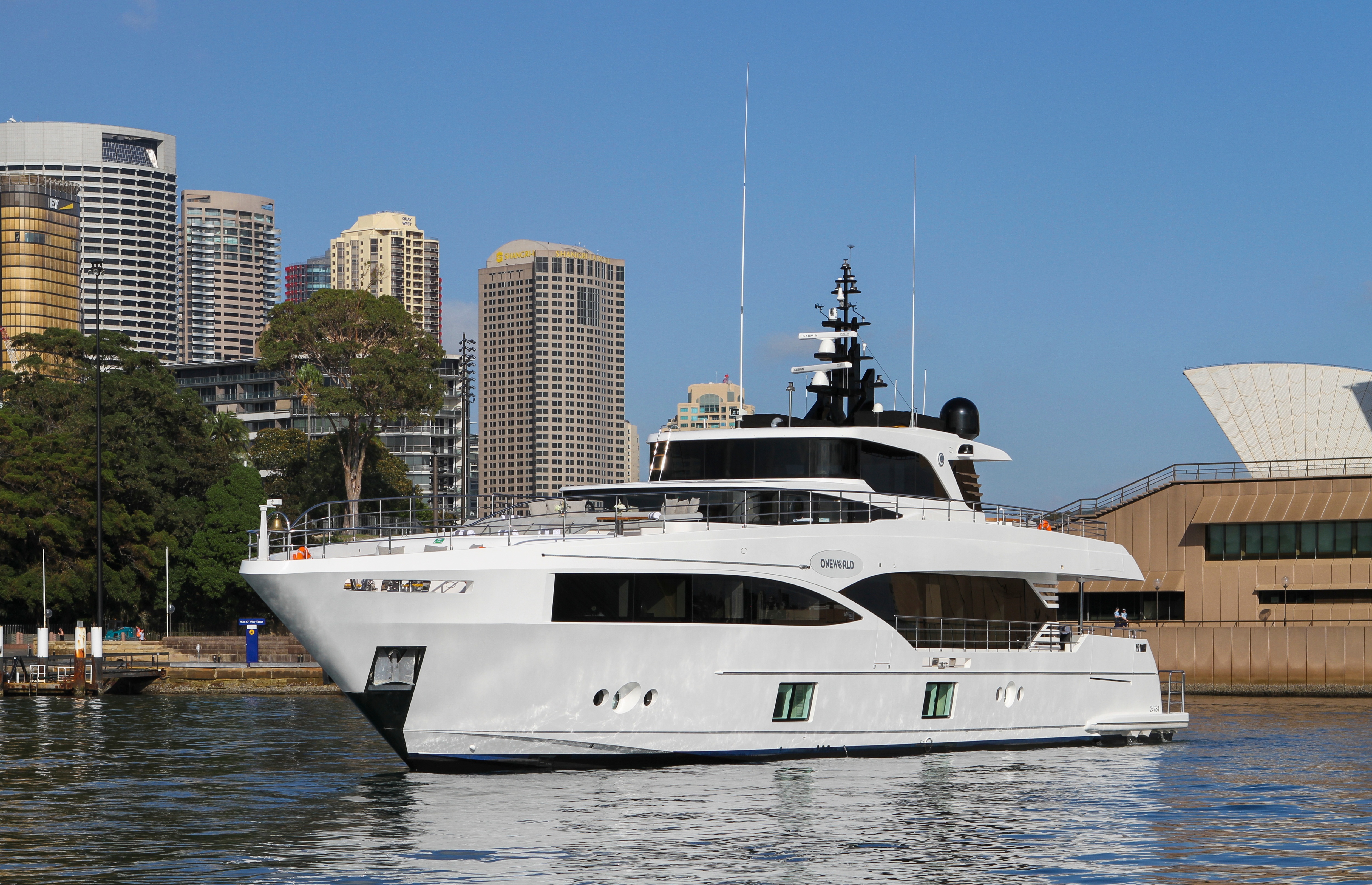 Majesty 100-3 MY Oneworld Sydney Harbour 7 April 2018 Richard Morris Australian Superyachts (229).jpg
