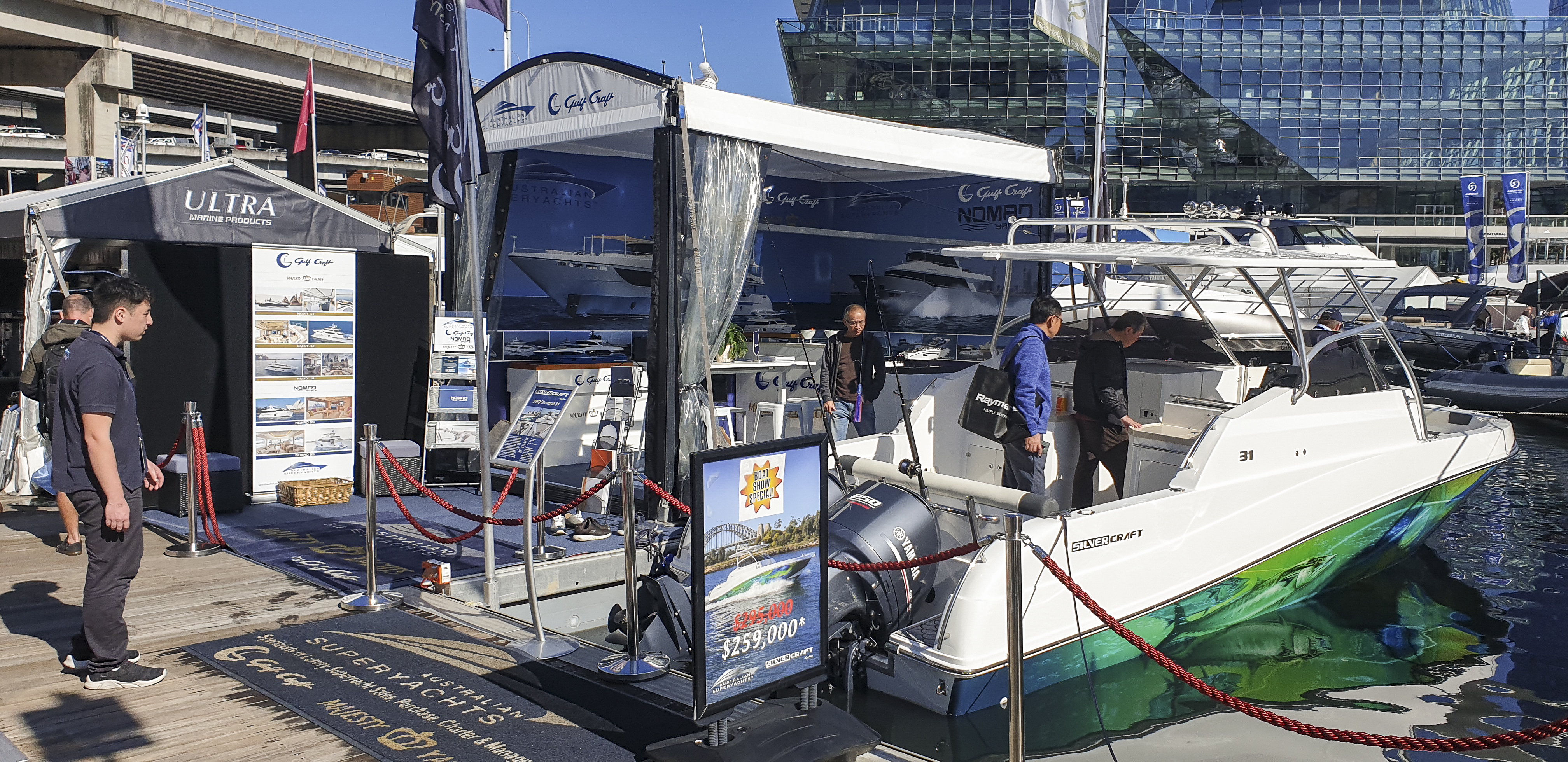 Gulf Craft at Sydney International Boat Show 2019 Day 1 (1)