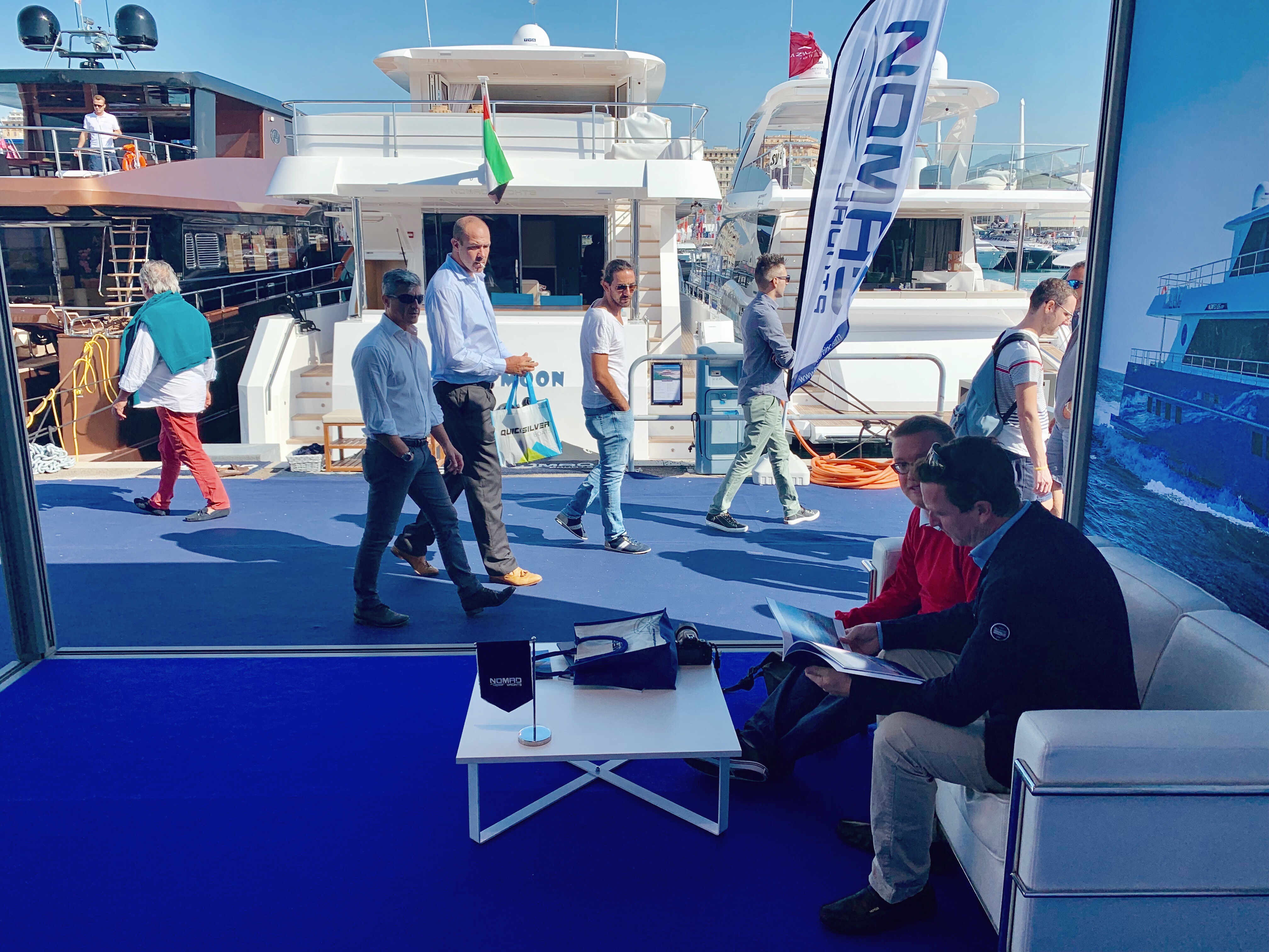 Nomad Yachts at Genoa Boat Show 2019