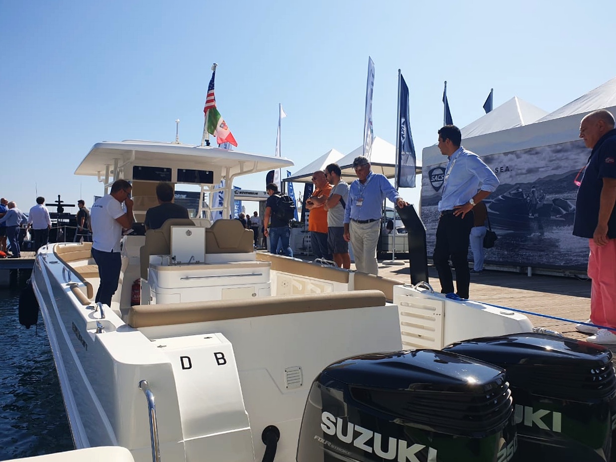 Silvercraft 36 cc at Genoa Boat Show 2019