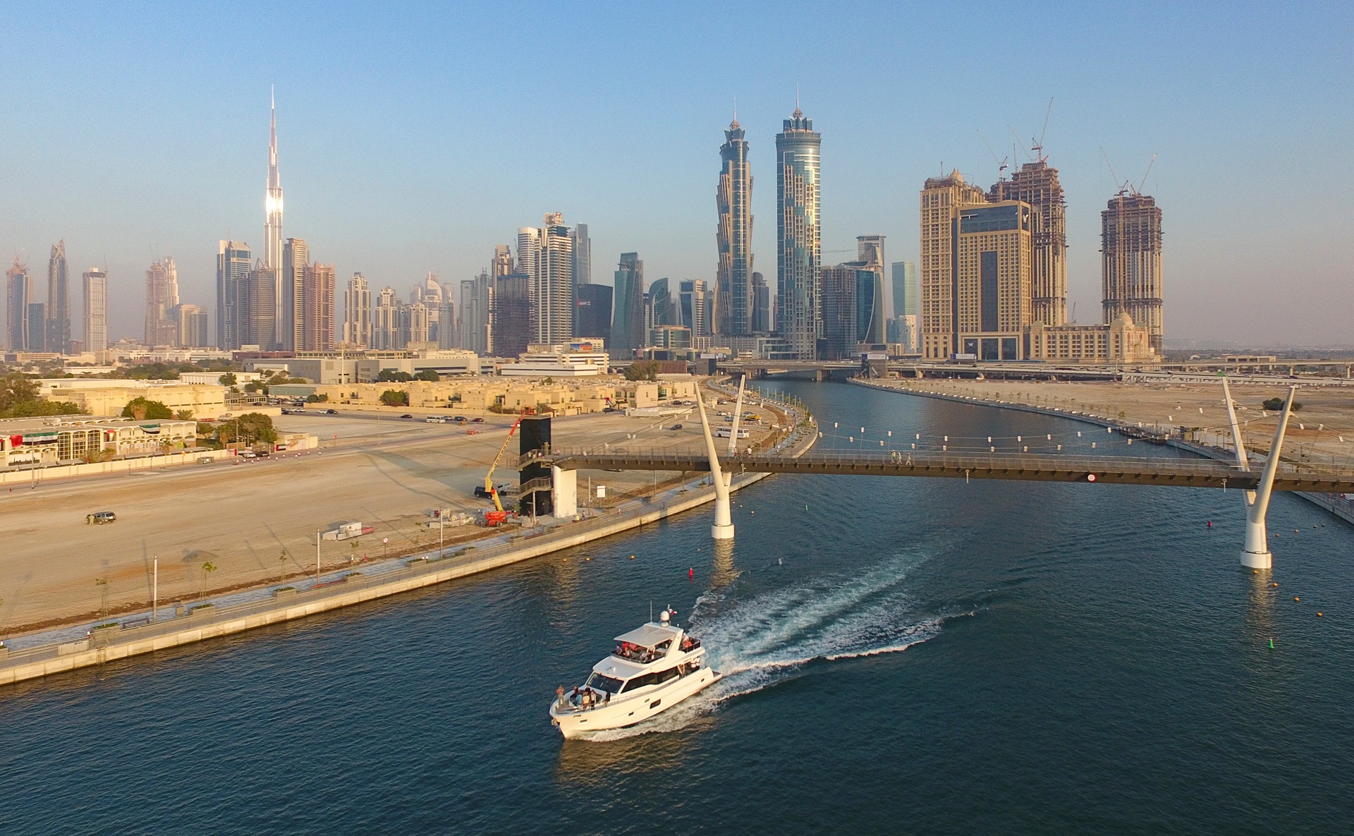 Nomad 55 as it cruises along the Dubai Canal (2).jpg