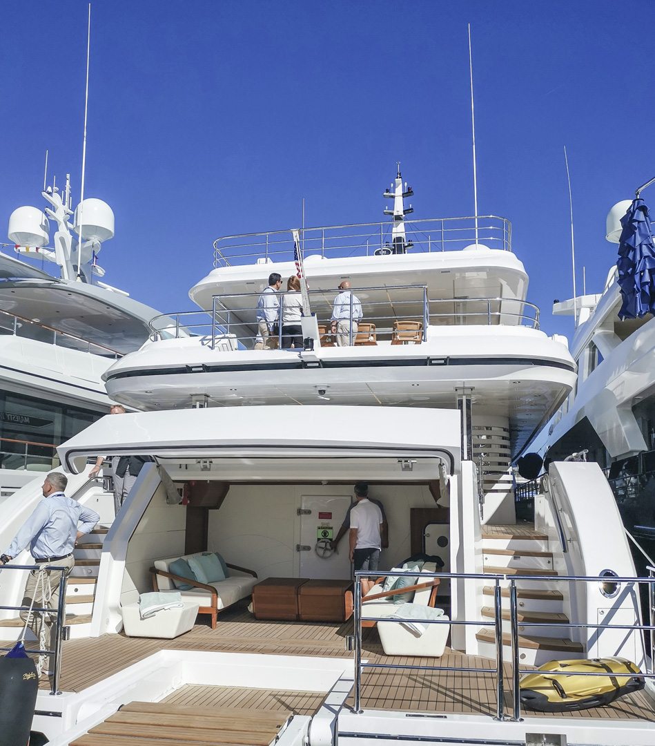 Majesty 140 at the Monaco Yacht Show 2019