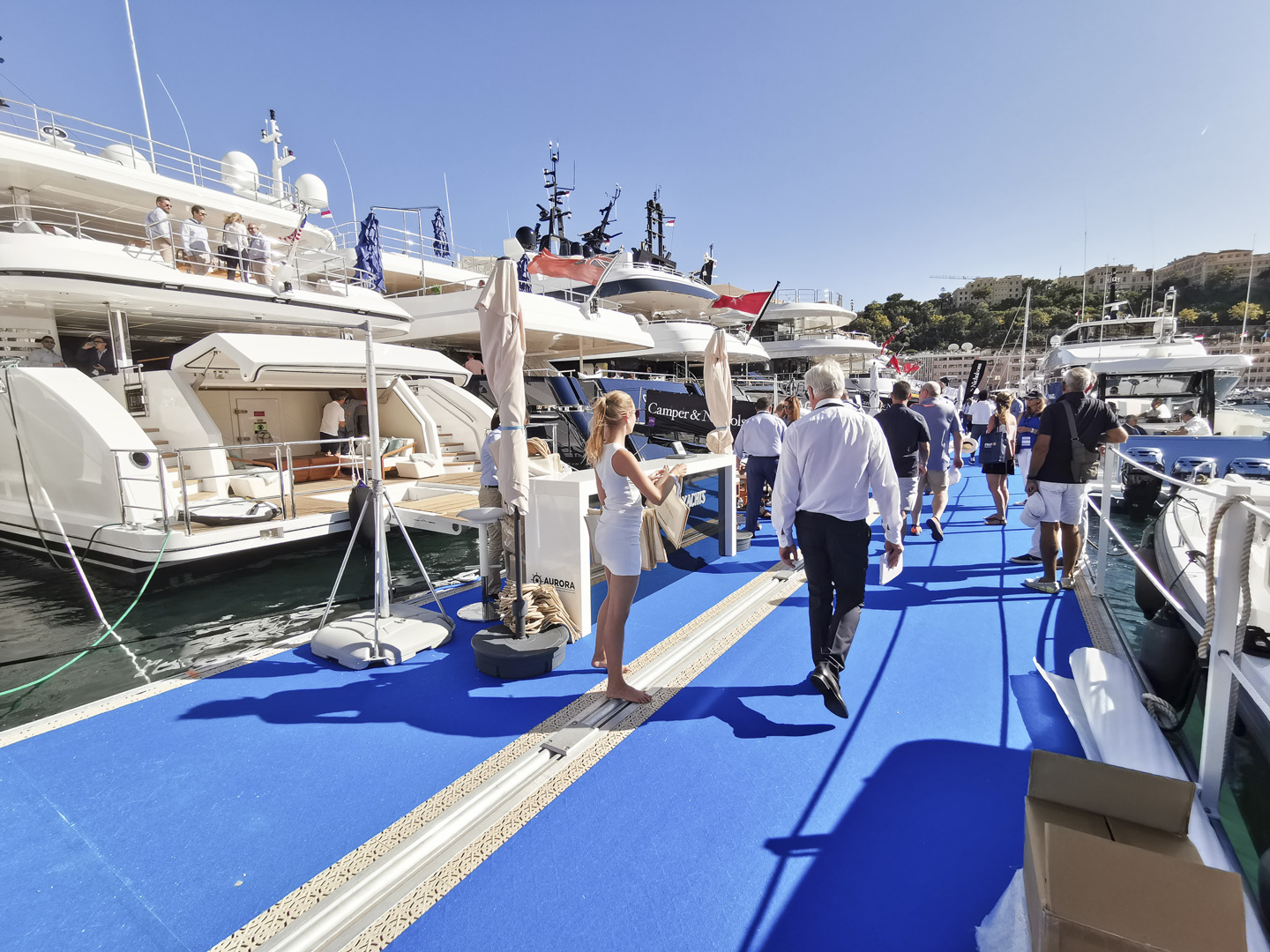 Gulf Craft at the Monaco Yacht Show 2019